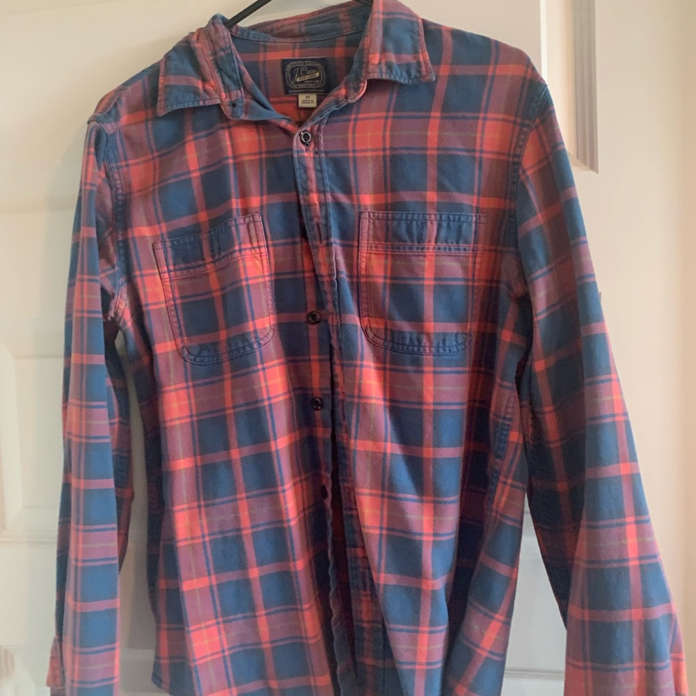 J Crew Flannel Button Down